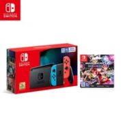 Nintendo 任天堂 国行 Switch游戏主机 续航增强版&《马力欧卡丁车8豪华版》