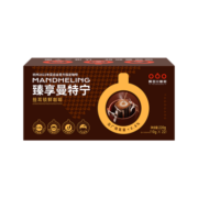 隅田川 进口甄享曼特宁挂耳式黑咖啡粉 年货送礼礼盒 10g*22片装