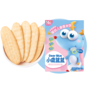 小鹿蓝蓝_宝宝米饼原味 米饼婴儿零食营养儿童磨牙饼宝宝零食 41g