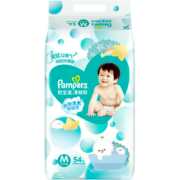 京东plus:帮宝适超薄干爽清新帮纸尿裤M54片*2件 (6-11kg) 尿不湿超薄透气