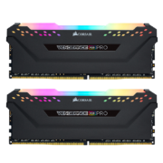 美商海盗船（USCORSAIR）32GB(16G×2)套装 DDR4 3600 台式机内存条 复仇者RGB PRO灯条 电竞玩家款