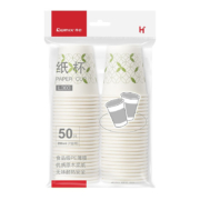 京东特价app:齐心(COMIX)加厚一次性纸杯200ml 50只*3件