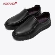 需抢券、PLUS会员：AOKANG 奥康 男士牛皮皮鞋 T213422222