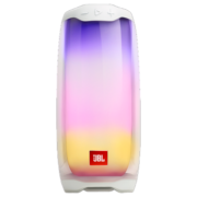 JBL PULSE4 音乐脉动四代便携蓝牙音箱炫彩低音炮户外超长待机防水音响 PULSE4珍珠白