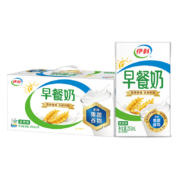plus会员：伊利早餐奶麦香味牛奶250ml*16盒/箱*4件