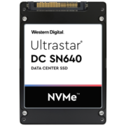 西部数据(Western Digital) 7.68TB 企业级SSD固态硬盘 U.2接口（NVMe协议）SN640系列