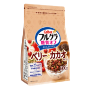 概率券：卡乐比（Calbee）可可莓味水果燕麦片600g*2件
