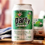 88VIP：YANJING BEER 燕京啤酒 8度party听装 黄啤酒330ml*24听*3件