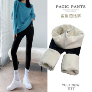 【芭比裤】2023秋冬羊羔绒鲨鱼打底裤外穿保暖裤高腰紧身裤瑜伽