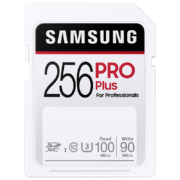 三星（SAMSUNG）256GB 高速SD存储卡 U3 C10 4K PRO Plus内存卡  全高清数码相机卡单反微单卡 读速100mb/s