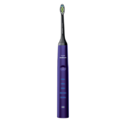 飞利浦(PHILIPS) 电动牙刷 成人声波震动牙刷钻石系列(自带刷头*2+充电旅行盒+充电玻璃杯) HX9372/04紫钻
