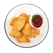 上鲜 香酥鸡排 1kg 出口日本级鸡胸肉鸡扒 油炸鸡排炸鸡裹粉 休闲食品油炸食品 裹粉炸鸡半成品清真食品