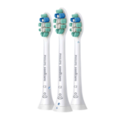 飞利浦（PHILIPS） 电动牙刷头适配HX6730/HX6511/HX6761/3226 HX9023 牙菌斑预防型3支装