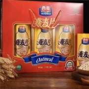 西麦 即食纯燕麦片礼盒1000g×2件 营养谷物早餐