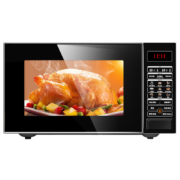 需抢券、PLUS会员：Galanz 格兰仕 G90F23CN3PV-BM1(S2) 微烤一体机 23L 黑色