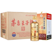 茅台（MOUTAI）【年货送礼】茅台王子酒 酱香经典 53度 酱香型白酒整箱礼盒装 500ml*6瓶 整箱装