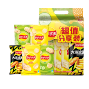 再降价：乐事薯片 组合包（原味*2+黄瓜味*2+大波浪鸡翅味*1) 40克*5包*5件