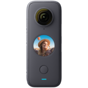 影石Insta360 ONE X2全景运动相机防抖相机5.7K高清Vlog滑雪摩托车潜水摄像机裸机防水