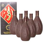 杏花村 汾酒 白酒 紫砂汾酒 升级版 股份公司 清香型 42度 475ml*6整箱装