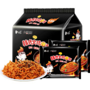 白象 韩式火鸡面 韩式大辣娇干拌面方便面泡面速食辣鸡面酱料干吃面 白象火鸡面119克*5袋