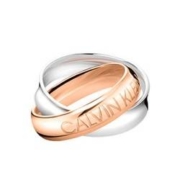 20点开始：Calvin Klein CK 卡尔文·克莱 LOVIN缠绕系列 双环戒指 KJDFPR200106