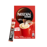 雀巢（Nestle）速溶咖啡 1+2 原味 微研磨 冲调饮品 盒装90条1350g 白敬亭同款