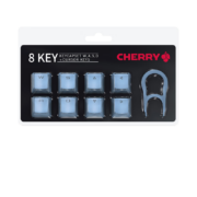CHERRY 樱桃 8键ABS透光键帽  配拔帽器 红蓝粉