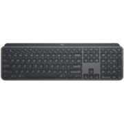 罗技（Logitech）MX Keys 键盘 无线蓝牙键盘 高端办公键盘 超薄 全尺寸 智能背光 深灰色