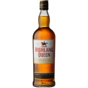高地女王（Highland Queen）洋酒 苏格兰威士忌波本桶3年调配型 原瓶进口洋酒700ml