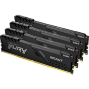金士顿 (Kingston) FURY 64GB(16G×4)套装 DDR4 3200 台式机内存条 Beast野兽系列 骇客神条