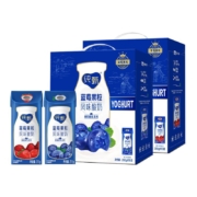【百亿补贴臻选】纯甄草莓/蓝莓果粒风味酸奶200g×10盒装