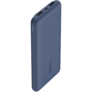 贝尔金(BELKIN)充电宝 便携小巧 移动电源 PD双向快充 10000毫安时 大容量 适用于苹果华为小米手机 BPB011蓝