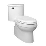 科勒（KOHLER）艾黛儿连体抽水马桶坐便器陶瓷座厕喷射虹吸式大冲力305坑距