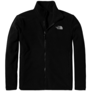 【经典款】北面抓绒衣男TheNorthFace户外保暖舒适上衣外套 JK3/黑色 M/170