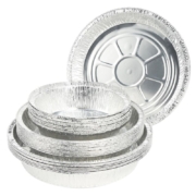 空气炸锅专用纸锡纸盘盒烧烤箱烘焙锡箔碗家用硅吸油纸食品级食物