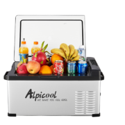冰虎（Alpicool）车载冰箱25升纯车用12V24V冷冻冷藏迷你压缩机冰箱可结冰