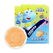 小鹿蓝蓝儿童鲜虾片儿童零食磨牙饼干38g×3盒