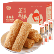 京东特价APP、需抢券: 其妙 芝麻棒夹心糕点 500g