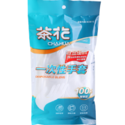 京东特价app：CHAHUA 茶花 一次性食品级手套 2包 共200只