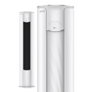 美的(Midea)3匹新风空调新风量210㎥/h焕新风新一级变频冷暖客厅立式柜机 KFR-72LW/N8MKA1A
