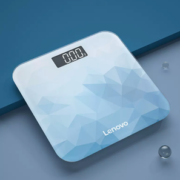 高强度钢化玻璃！Lenovo 联想 L-WSC002 电子体重秤 两色19.9元包邮（需领券）