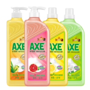斧头牌（AXE）护肤柠檬1.01kg*3瓶洗洁精套装洗碗液洗碟净果蔬清洗剂家用商用