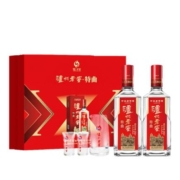 再补券、88VIP:泸州老窖特曲52度礼盒装套装浓香型500ml*2瓶
