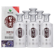 XIJIU 习酒 银质 第三代 53%vol 酱香型白酒 500ml*6瓶
