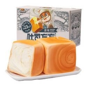 88VIP：Three Squirrels 三只松鼠 吐司方方 原味480g