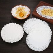 栀优家  一次性花边纸垫吸油纸 150张