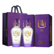劲牌 毛铺紫荞酒 42度荞香型高度配制苦荞酒礼盒装 500ml 双支装
