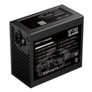 游戏悍将 熊猫SP750 额定750W 超级铜牌 台式机电脑主机电源（80PLUS/6大保护/全电压/宽幅温控）
