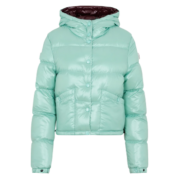 蒙口（Moncler）女士Bardanette短款羽绒服 薄荷绿 1A00079 68950 81B 0码155/80A