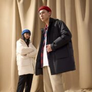 Reebok 锐步 情侣款运动羽绒服 001-22FCR109U